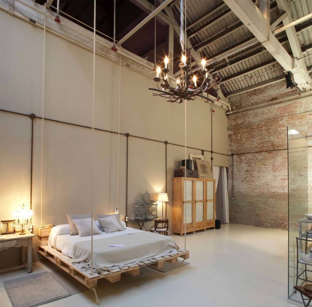 industrial style bedrooms