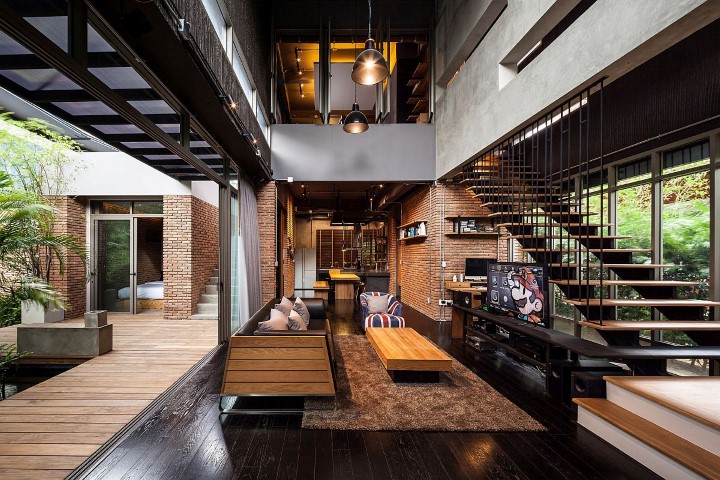 Inspiring houses located in Bangkok_living room