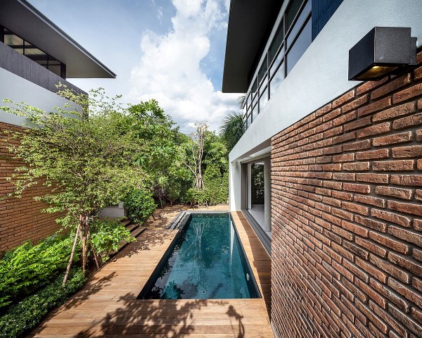 Inspiring houses located in Bangkok_pool