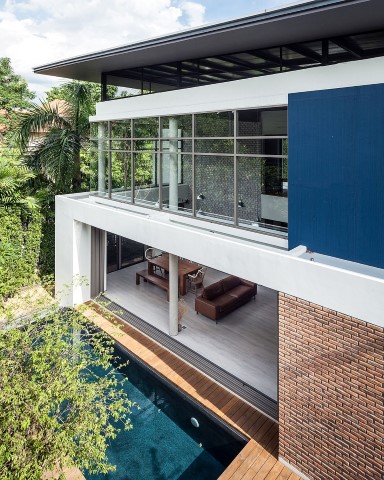 Inspiring houses located in Bangkok_pool