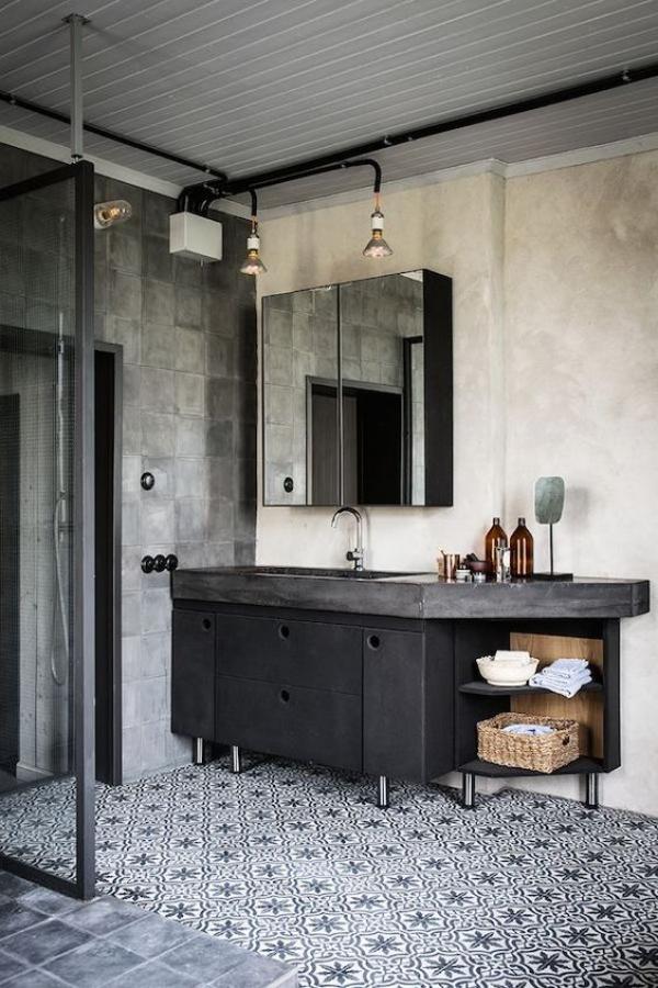industrial bathroom vanity ideas