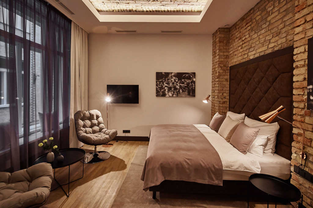 loft style hotel in Budapest