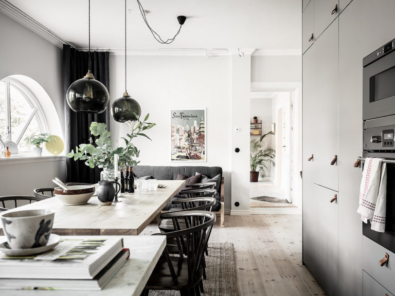 Lovely apartment full of inspiration from Sweden - Loftspiration
