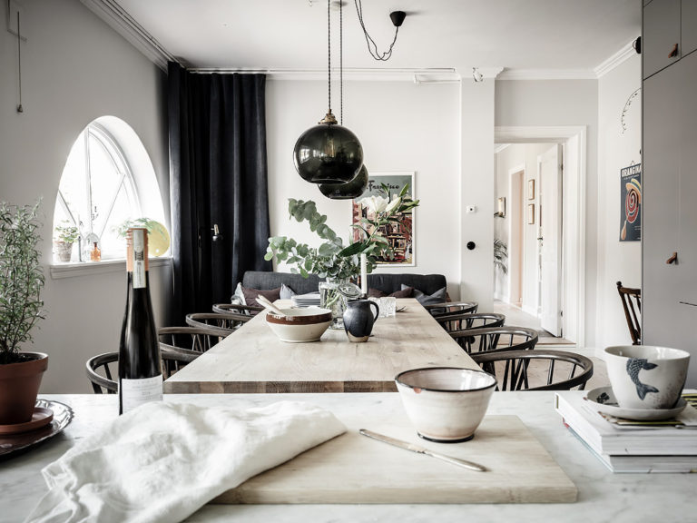 Lovely apartment full of inspiration from Sweden - Loftspiration