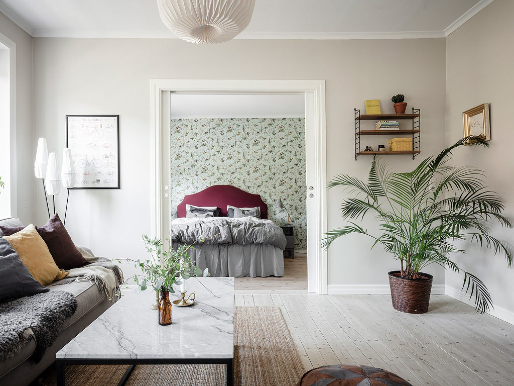 Lovely apartment full of inspiration from Sweden | Loftspiration