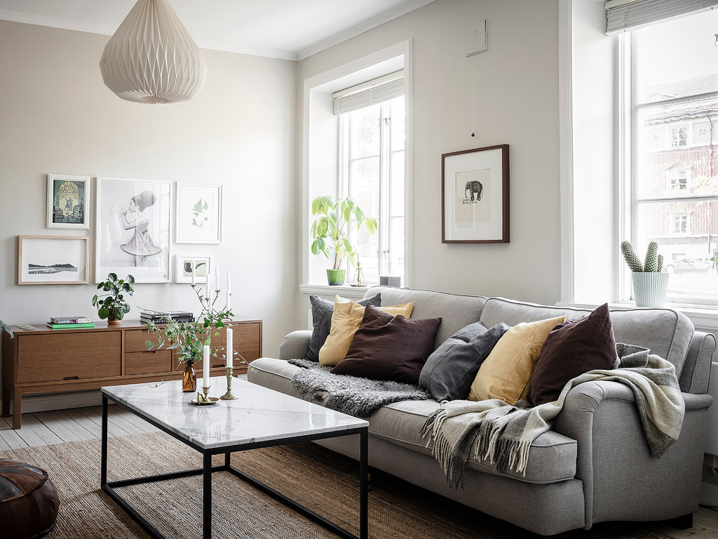 Lovely apartment full of inspiration from Sweden | Loftspiration