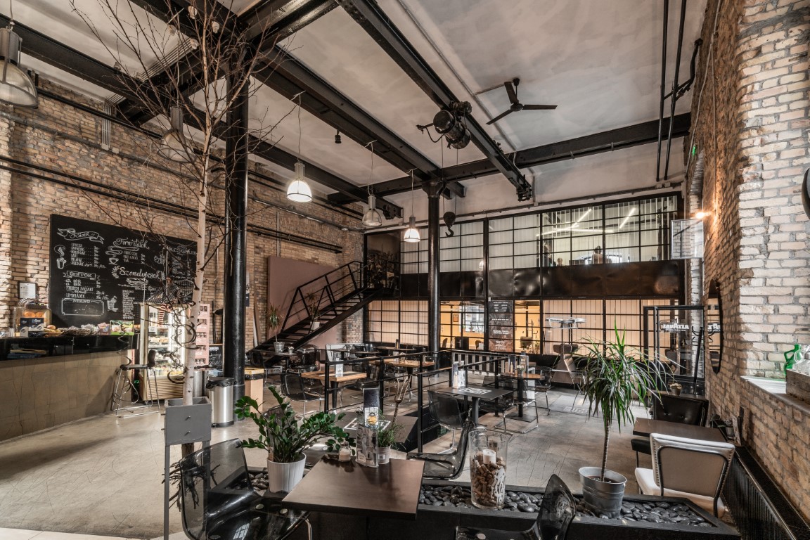 Loft ул ленина 15а фото Lovely industrial style bistro with beautiful brick walls - Loftspiration