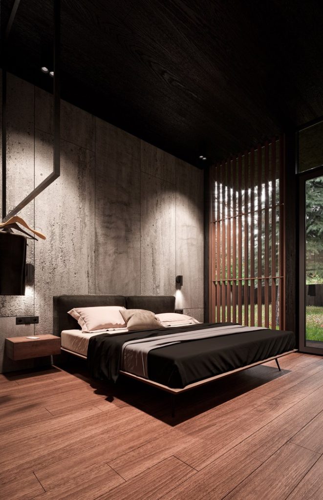 home for wood and concrete lovers