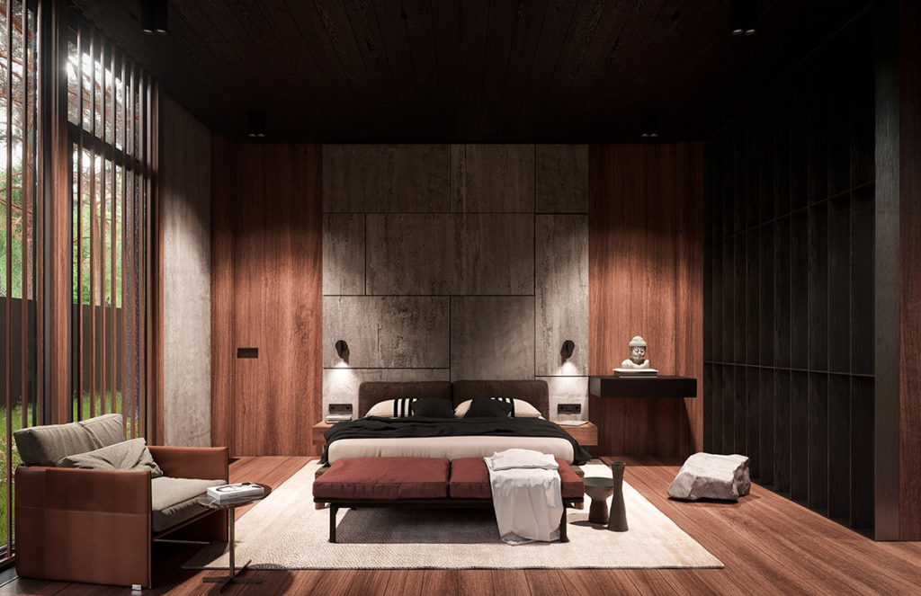 home for wood and concrete lovers