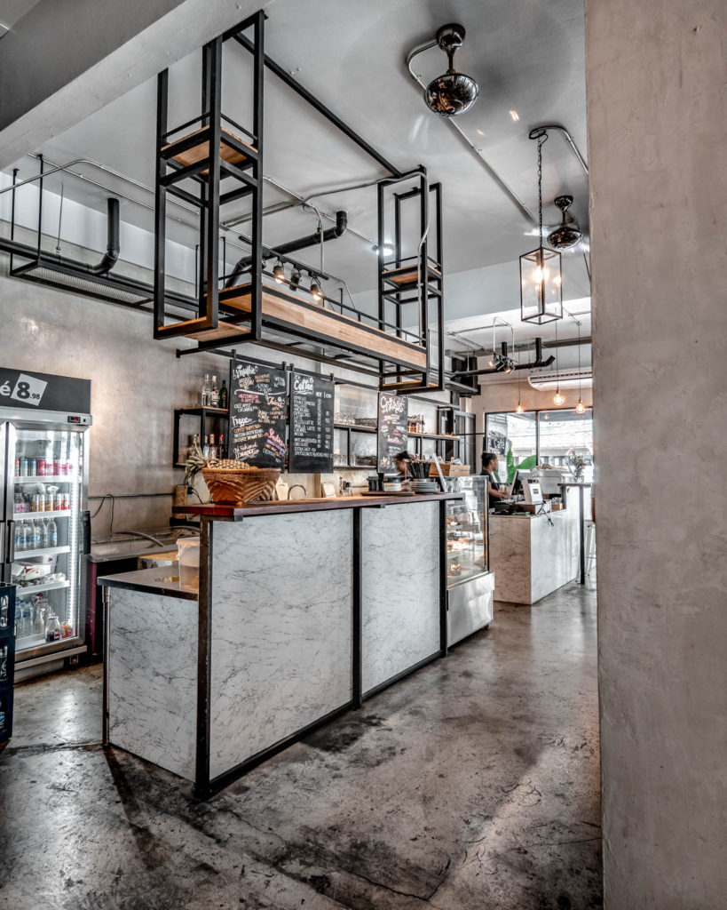 Our new favorite: A lovely industrial style cafe in ...