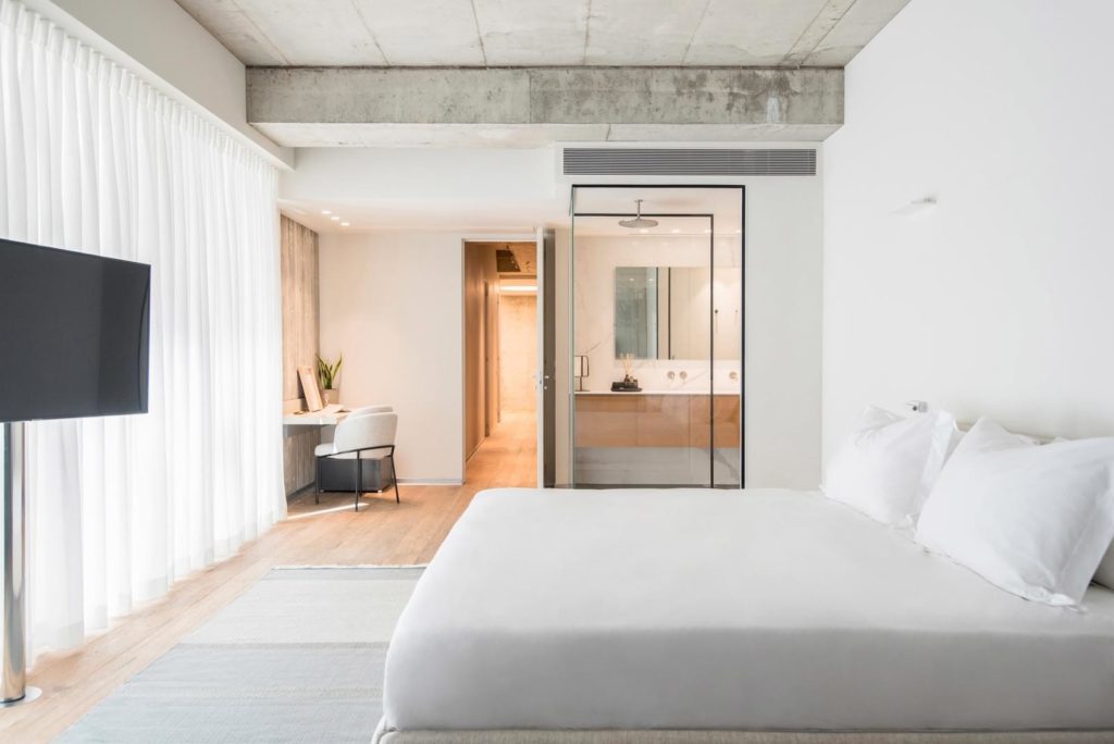 industrial style apartment from Tel Aviv_bedroom